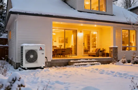Mitsubishi Electric heat pump for residential homes